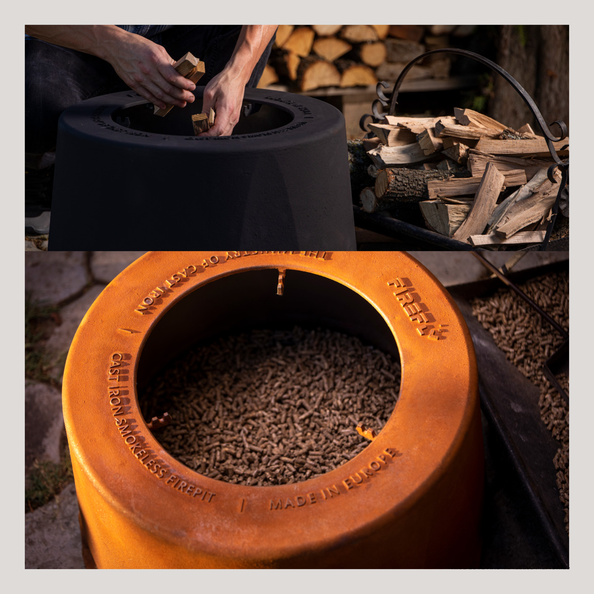 Употреба на Fire Fly огниште